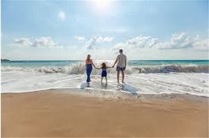 Dream about beach with family