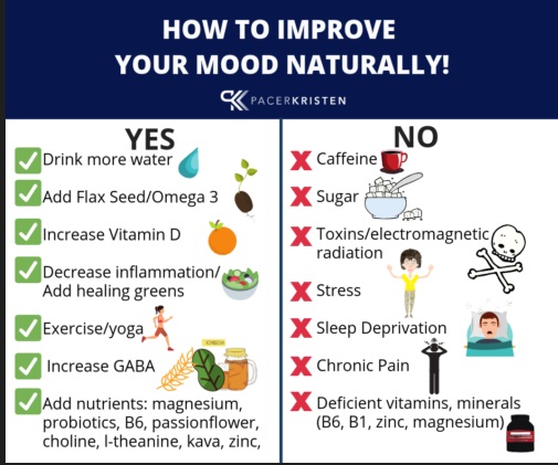 Ways to improve mood